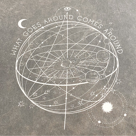 Fashion Nova Mineral Gray Oversized Sleep Shirt - Picture 3 of 7